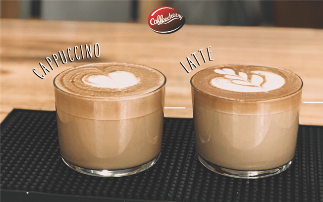 Sự khác nhau giữa Cà phê Cappucino và Cà phê Latte