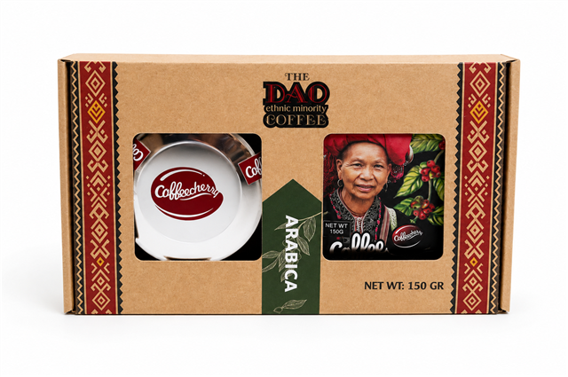 Gift Set Cà Phê Đặc Sản The DAO Ethnic Minority Arabica Coffee